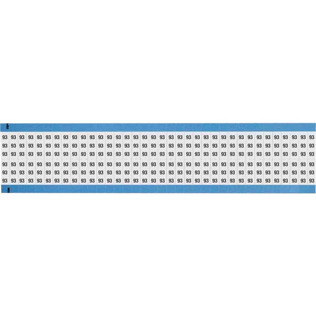 WM-93-SC-PK WIRE MARKER, 0.75 IN H