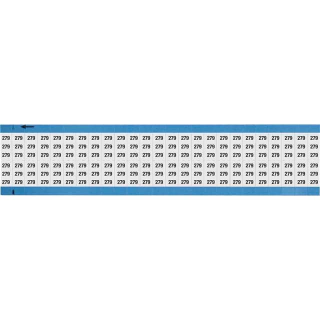 WM-279-SC-PK WIRE MARKER, 0.75 IN H