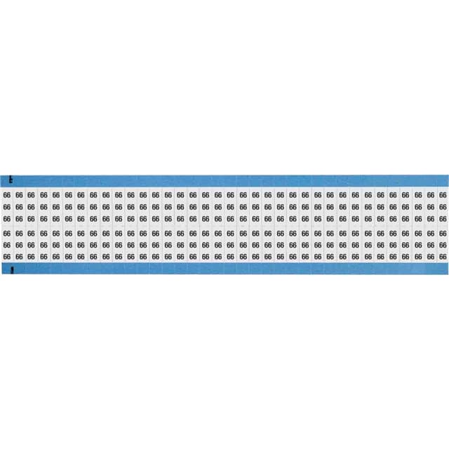 WM-66-SC-PK WIRE MARKER, 0.75 IN H