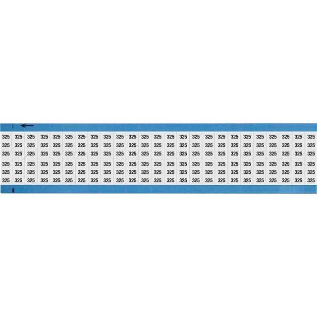 WM-325-SC-PK WIRE MARKER, 0.75 IN H