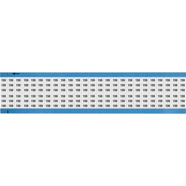 WM-159-SC-PK WIRE MARKER, 0.75 IN H
