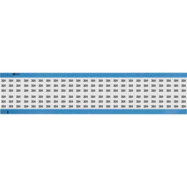 WM-304-SC-PK WIRE MARKER, 0.75 IN H