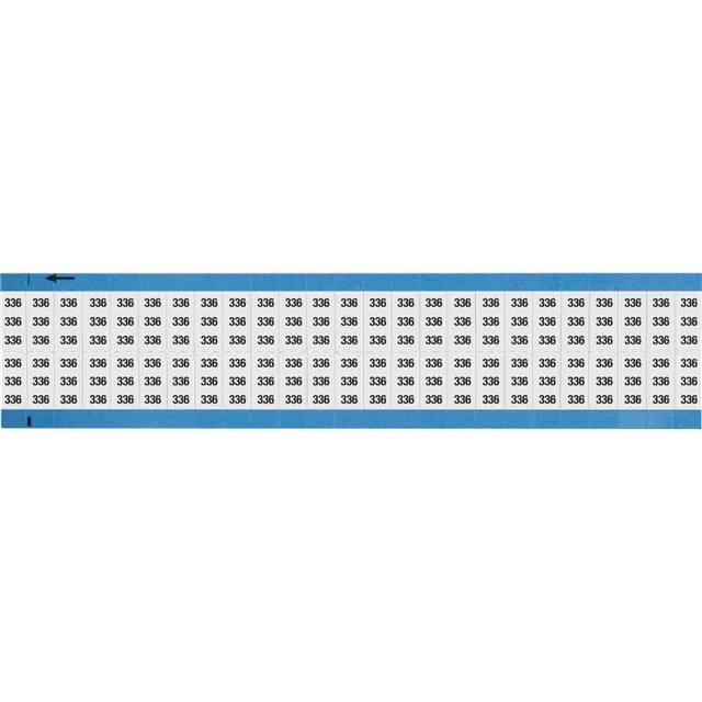 WM-336-SC-PK WIRE MARKER, 0.75 IN H