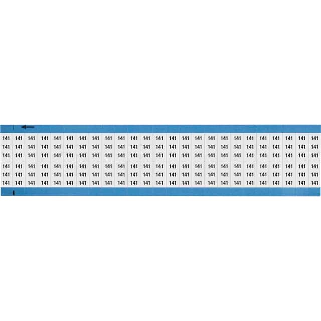 WM-141-SC-PK WIRE MARKER, 0.75 IN H