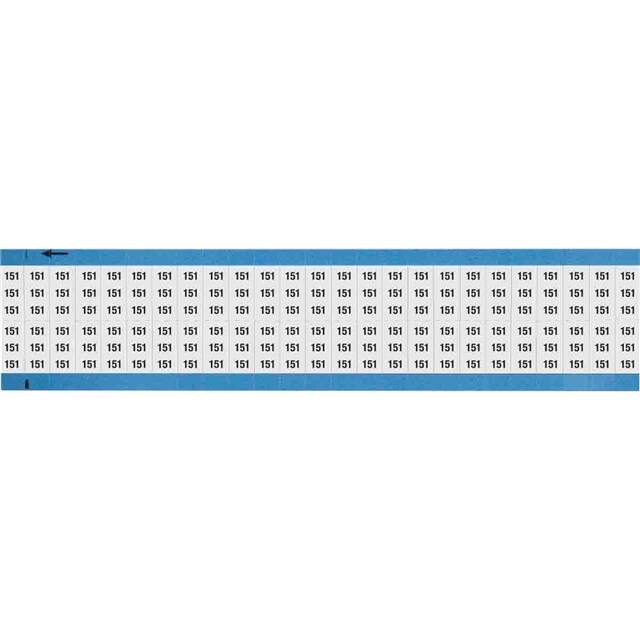 WM-151-SC-PK WIRE MARKER, 0.75 IN H