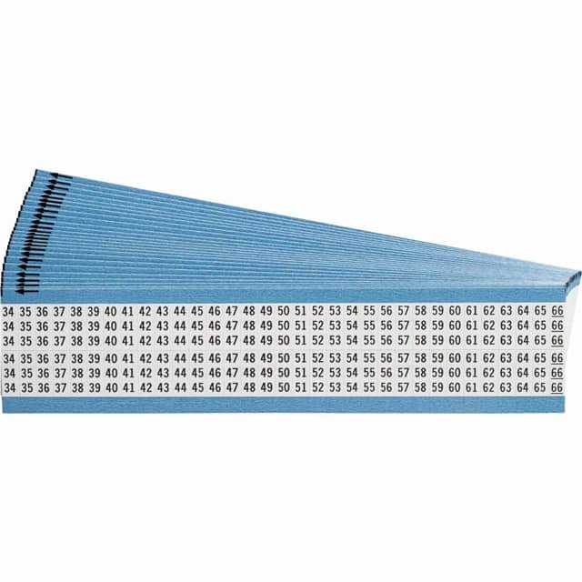 WM-34-66-SC-PK WIRE MARKER, 0.75 IN H