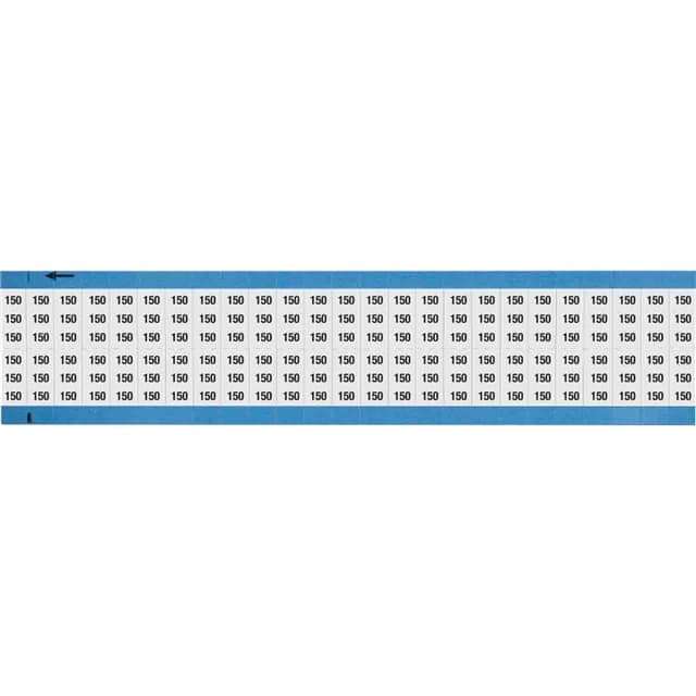 WM-150-SC-PK WIRE MARKER, 0.75 IN H