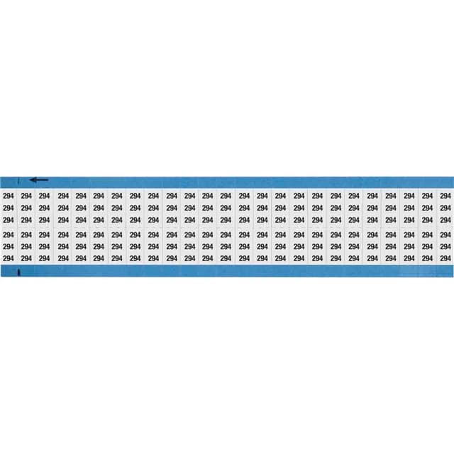 WM-294-SC-PK WIRE MARKER, 0.75 IN H