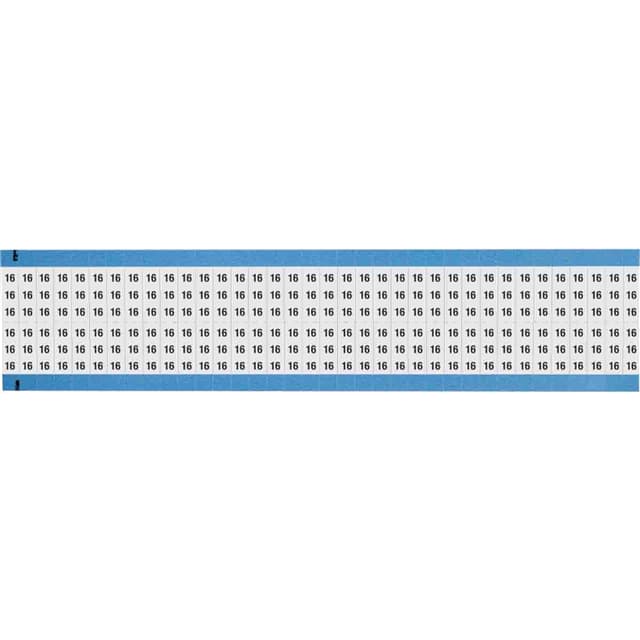 WM-16-SC-PK WIRE MARKER, 0.75 IN H