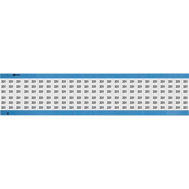 WM-331-SC-PK WIRE MARKER, 0.75 IN H