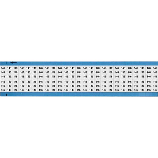 WM-146-SC-PK WIRE MARKER, 0.75 IN H