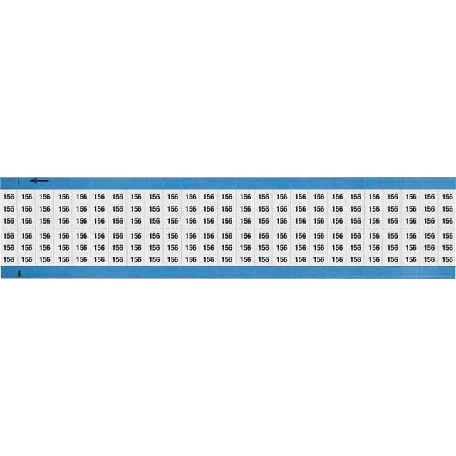 WM-156-SC-PK WIRE MARKER, 0.75 IN H
