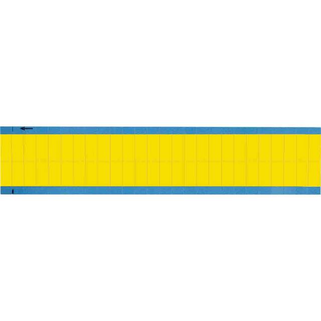 WM-COL-YL-SC-PK WIRE MARKER, 0.75 IN H