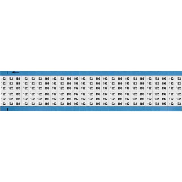 WM-192-SC-PK WIRE MARKER, 0.75 IN H