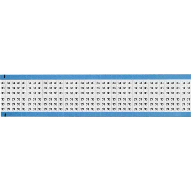 WM-33-SC-PK WIRE MARKER, 0.75 IN H