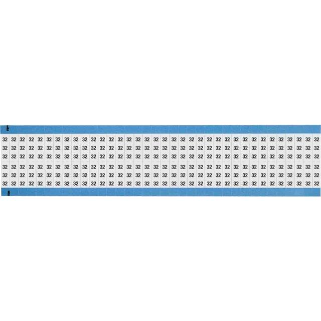 WM-32-SC-PK WIRE MARKER, 0.75 IN H