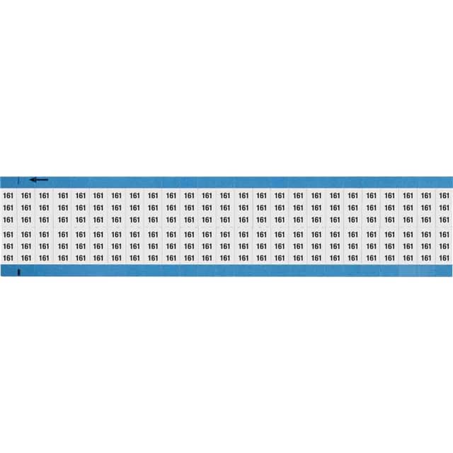 WM-161-SC-PK WIRE MARKER, 0.75 IN H