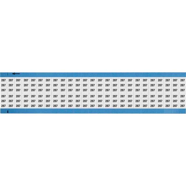 WM-287-SC-PK WIRE MARKER, 0.75 IN H