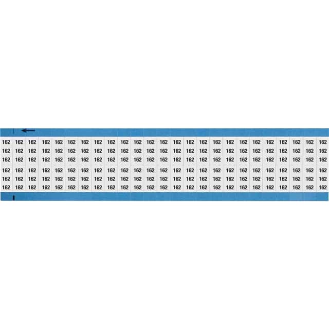 WM-162-SC-PK WIRE MARKER, 0.75 IN H