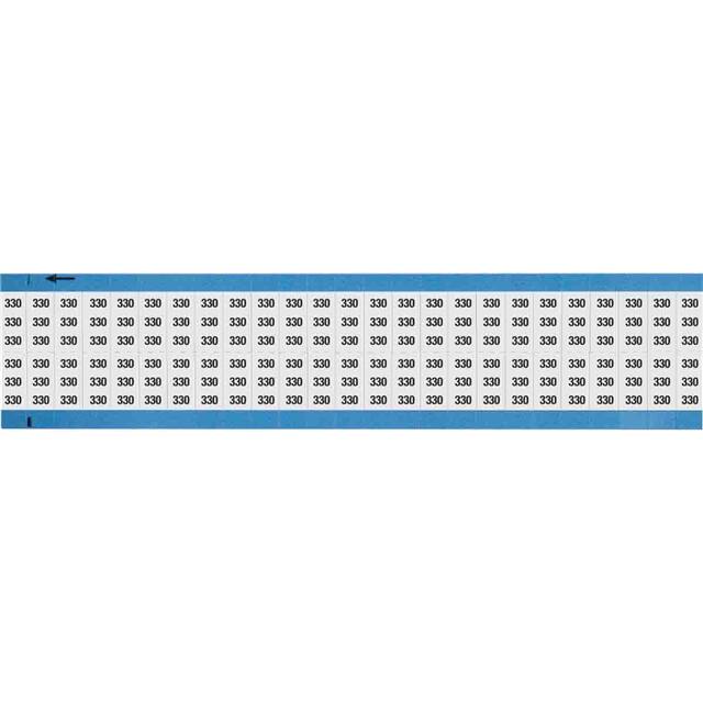 WM-330-SC-PK WIRE MARKER, 0.75 IN H