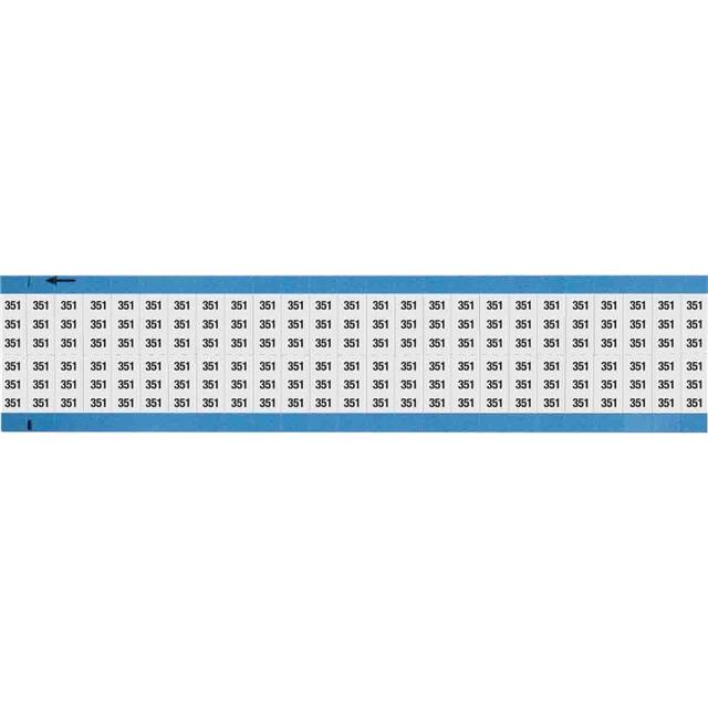 WM-351-SC-PK WIRE MARKER, 0.75 IN H