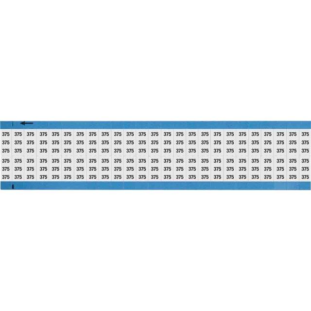 WM-375-SC-PK WIRE MARKER, 0.75 IN H