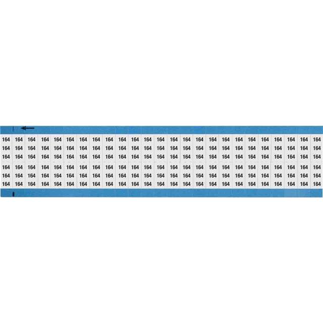 WM-164-SC-PK WIRE MARKER, 0.75 IN H
