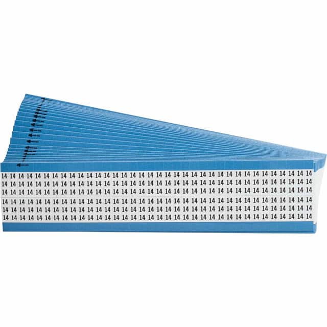 WM-14-SC-PK WIRE MARKER, 0.75 IN H