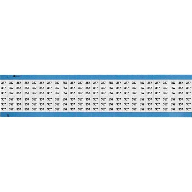 WM-357-SC-PK WIRE MARKER, 0.75 IN H