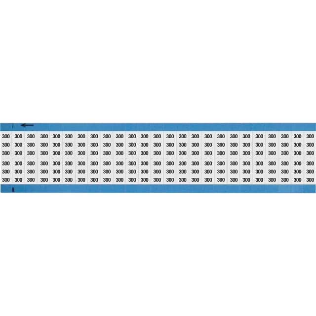 WM-300-SC-PK WIRE MARKER, 0.75 IN H
