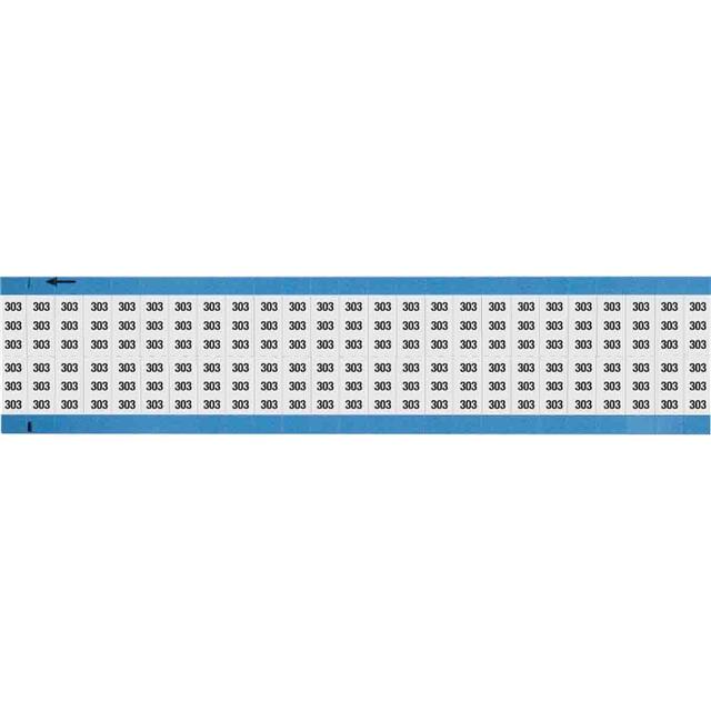 WM-303-SC-PK WIRE MARKER, 0.75 IN H
