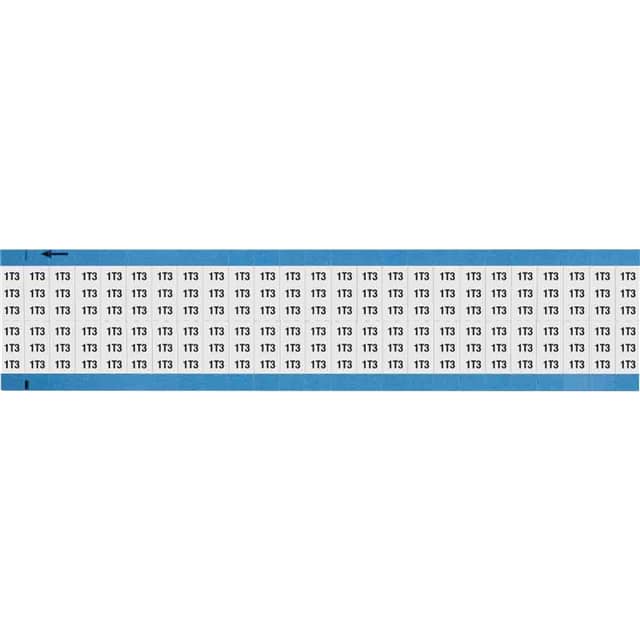 WM-1T3-SC-PK WIRE MARKER, 0.75 IN H