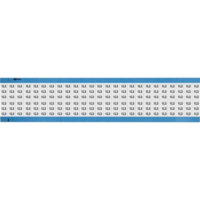 WM-1L3-SC-PK WIRE MARKER, 0.75 IN H
