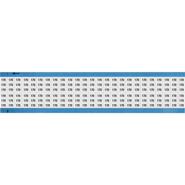 WM-170-SC-PK WIRE MARKER, 0.75 IN H