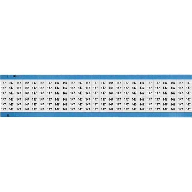 WM-147-SC-PK WIRE MARKER, 0.75 IN H