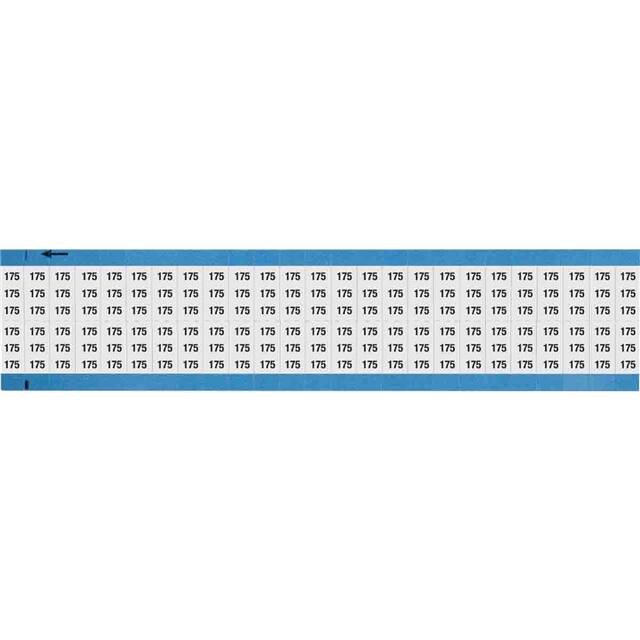 WM-175-SC-PK WIRE MARKER, 0.75 IN H