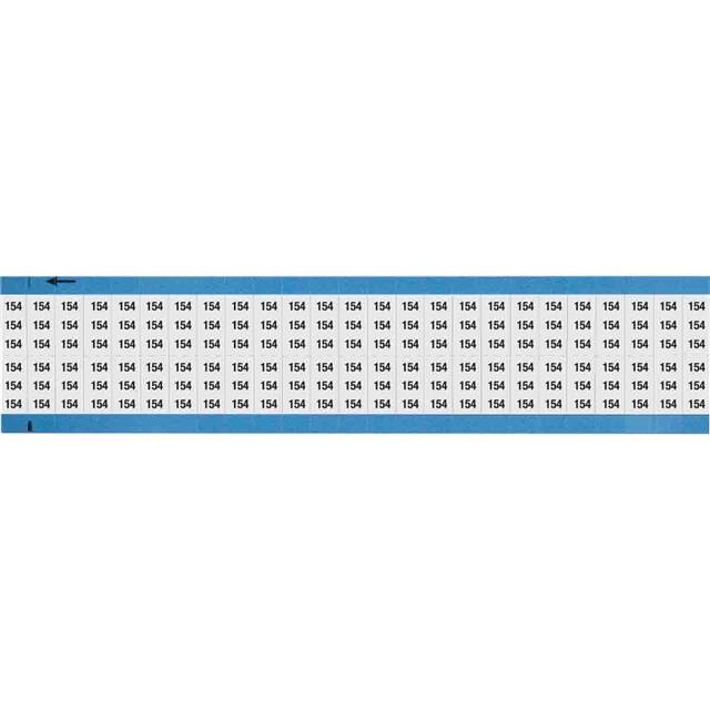 WM-154-SC-PK WIRE MARKER, 0.75 IN H