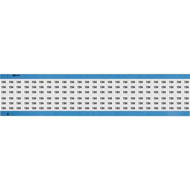WM-194-SC-PK WIRE MARKER, 0.75 IN H