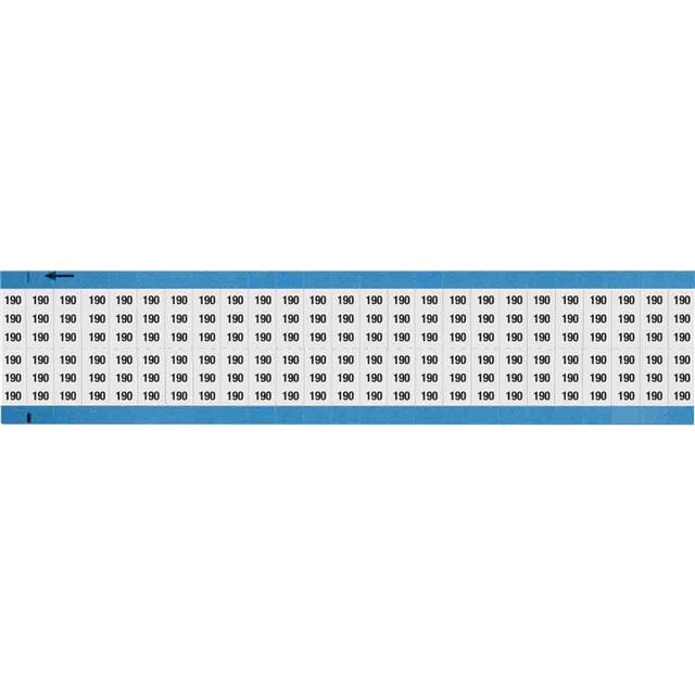 WM-190-SC-PK WIRE MARKER, 0.75 IN H