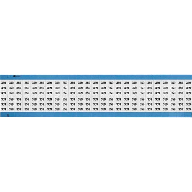 WM-359-SC-PK WIRE MARKER, 0.75 IN H