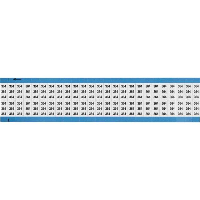 WM-364-SC-PK WIRE MARKER, 0.75 IN H
