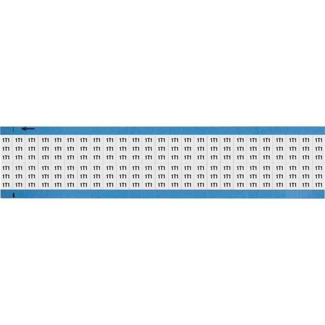 WM-1T1-SC-PK WIRE MARKER, 0.75 IN H