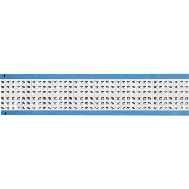 WM-92-SC-PK WIRE MARKER, 0.75 IN H