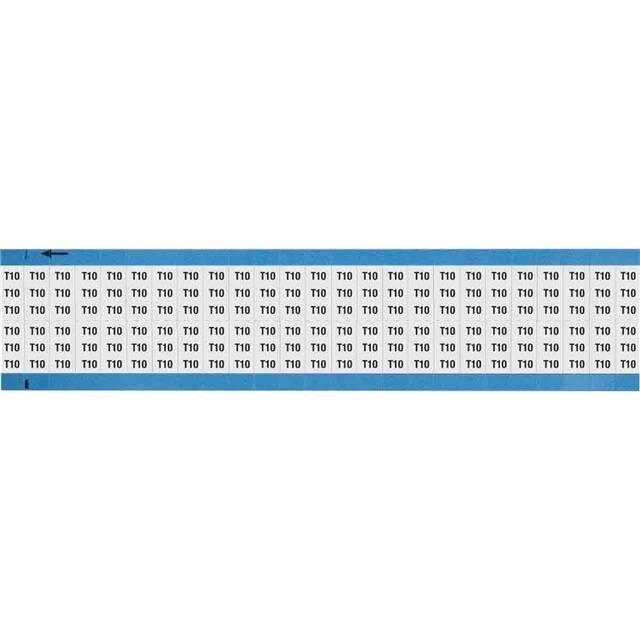 WM-T10-SC-PK WIRE MARKER, 0.75 IN H