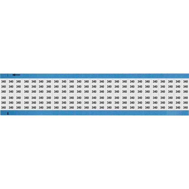 WM-340-SC-PK WIRE MARKER, 0.75 IN H