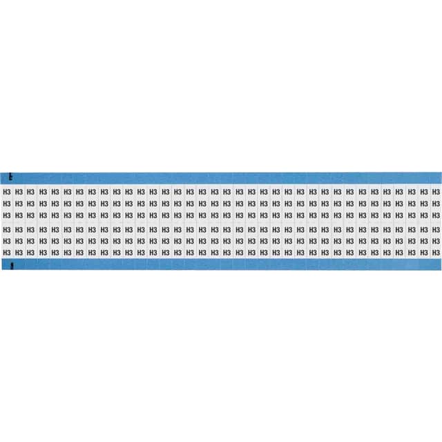WM-H3-SC-PK WIRE MARKER, 0.75 IN H
