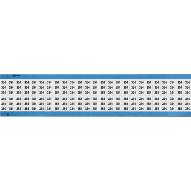 WM-354-SC-PK WIRE MARKER, 0.75 IN H