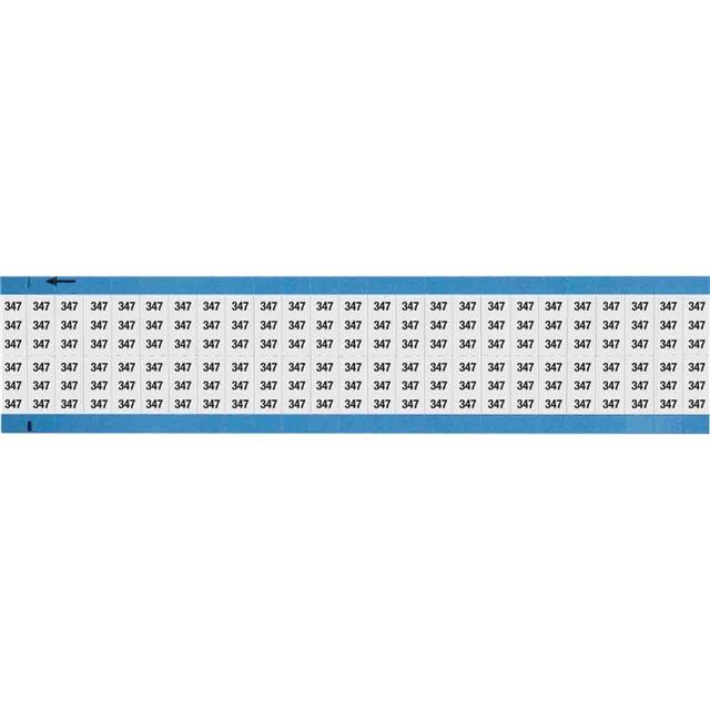WM-347-SC-PK WIRE MARKER, 0.75 IN H