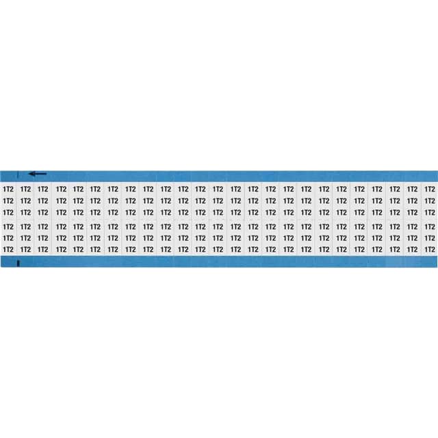 WM-1T2-SC-PK WIRE MARKER, 0.75 IN H