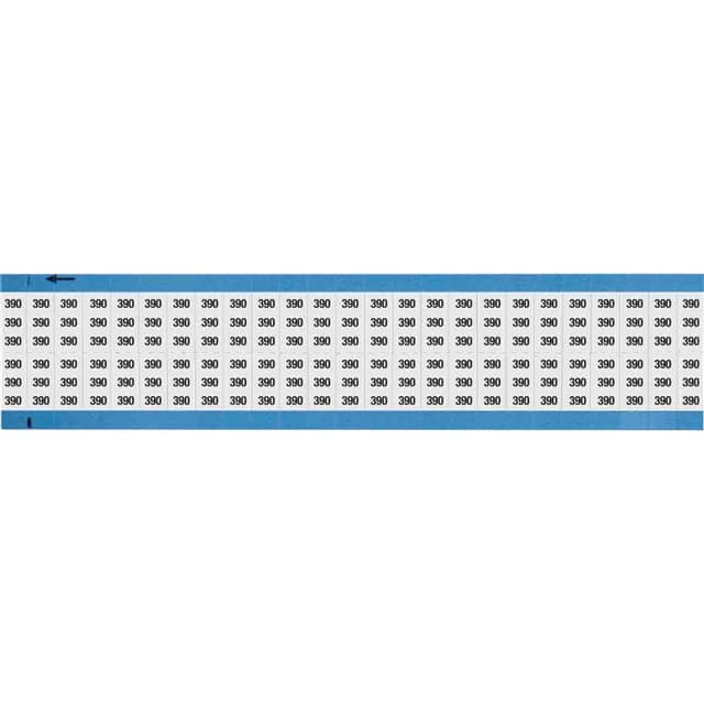 WM-390-SC-PK WIRE MARKER, 0.75 IN H